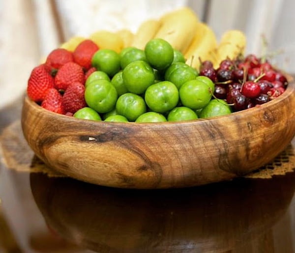 تصویر 4 از قیمت میوه خوری چوبی بامبو با کیفیت ارزان + خرید عمده