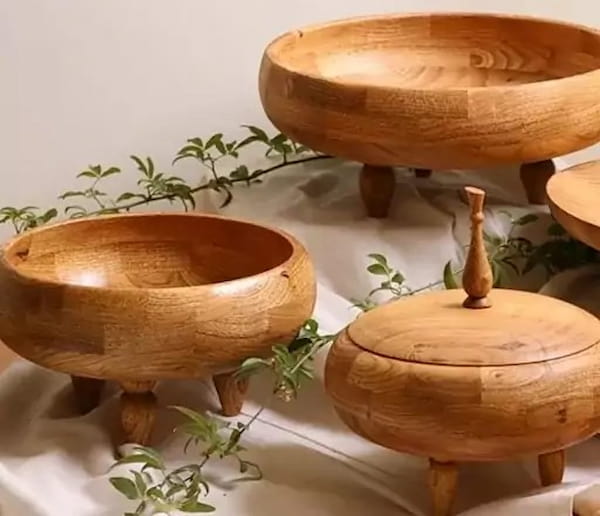 خرید میوه‌ خوری چوبی + فروش استثنایی