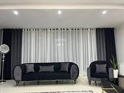 تصویر 3 از خرید و قیمت پارچه حریر اسکاچی پرده + فروش عمده