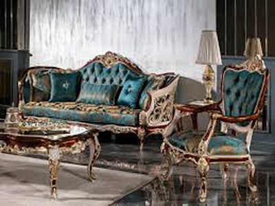 تصویر 5 از خرید و قیمت مبل سلطنتی نیمه استیل + فروش عمده