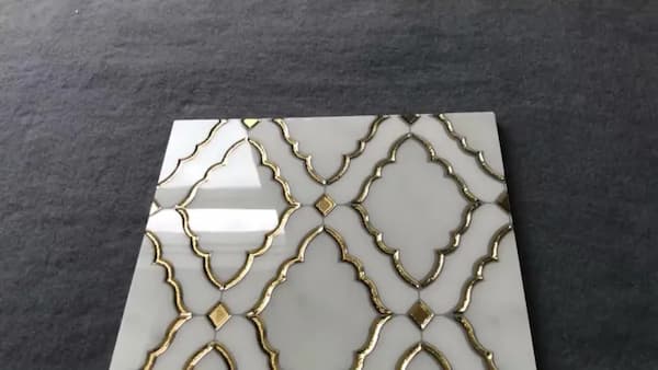 تصویر 5 از خرید کاشی سفید طرح دار + قیمت فروش استثنایی