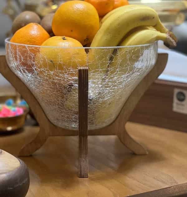 تصویر 2 از خرید و فروش میوه خوری شیشه ای پایه دار با شرایط فوق العاده