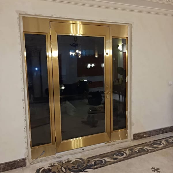 تصویر 1 از فروش درب استیل مغازه + قیمت خرید به صرفه