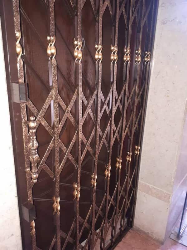 تصویر 3 از قیمت خرید حفاظ استیل درب ورودی عمده به صرفه و ارزان