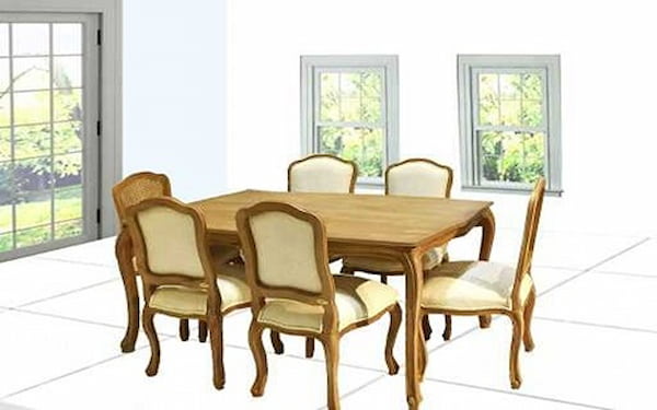 خرید میز ناهارخوری چوبی کلاسیک + قیمت فروش استثنایی