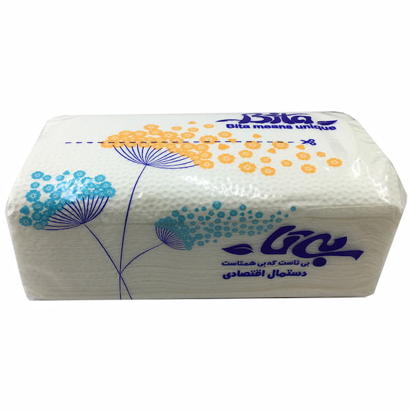 تصویر 4 از قیمت دستمال کاغذی ۱۰۰ برگ بیتا + خرید باور نکردنی