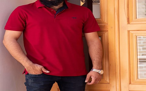 تصویر 2 از خرید و قیمت تی شرت مردانه یقه دار + فروش عمده