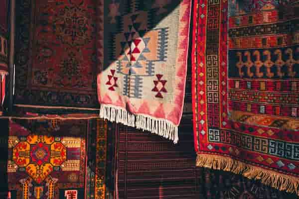 تصویر 1 از قیمت خرید گلیم فرش قرمز + خرید باور نکردنی