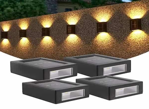 تصویر 5 از قیمت چراغ خورشیدی دیواری + خرید باور نکردنی