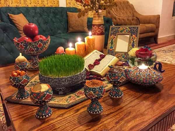 تصویر 5 از خرید و قیمت هفت سین حصیری رنگی + فروش عمده