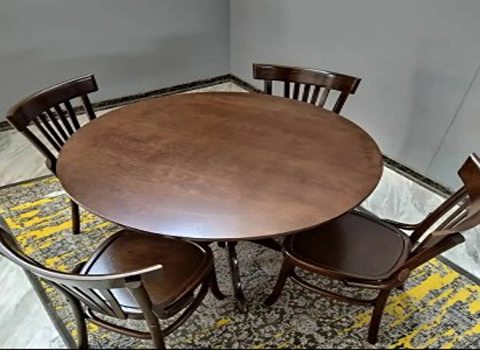 تصویر 3 از قیمت میز ناهار خوری گرد  + فروش ویژه