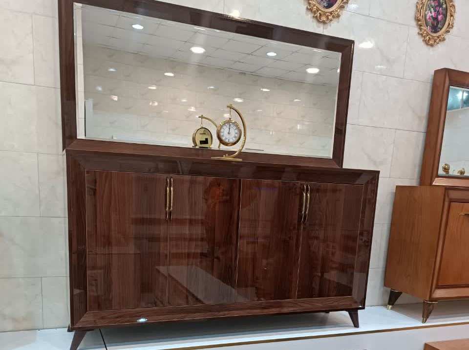 تصویر 5 از قیمت خرید کنسول چوبی مدرن با چوب گردو عمده به صرفه و ارزان