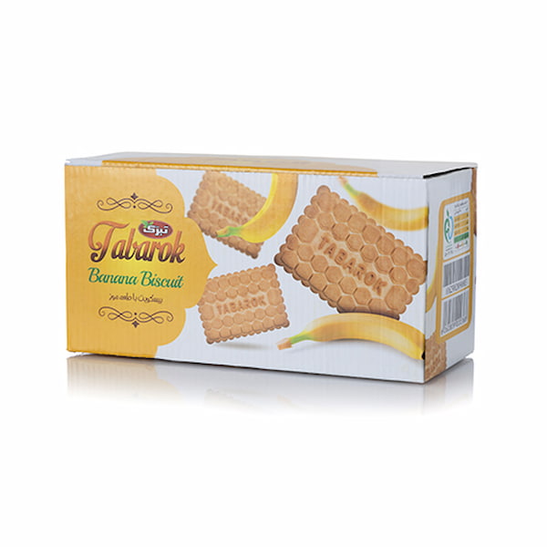 تصویر 1 از خرید بیسکویت موزی بزرگ + قیمت فروش استثنایی