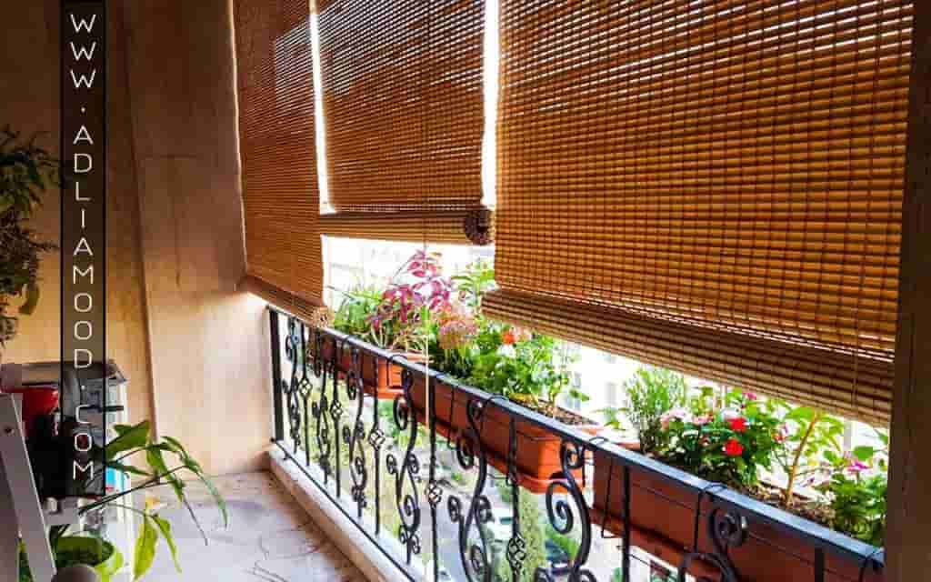 تصویر 1 از فروش پرده حصیر چوبی + قیمت خرید به صرفه
