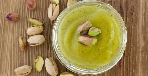 تصویر 2 از خرید کره پسته گل پسته + قیمت فروش استثنایی
