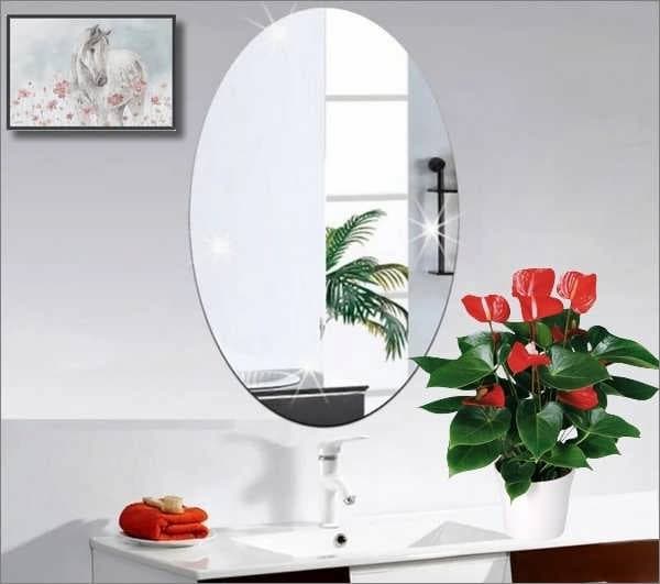 تصویر 4 از قیمت خرید آینه چسبی دیواری حمام + فروش ویژه