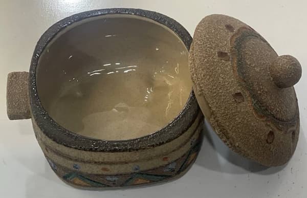 تصویر 2 از فروش شکلات خوری سفالی رنگی + قیمت خرید به صرفه