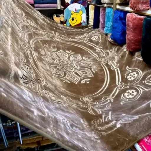 تصویر 1 از خرید پتو نرمین طلایی دو نفره + قیمت فروش استثنایی