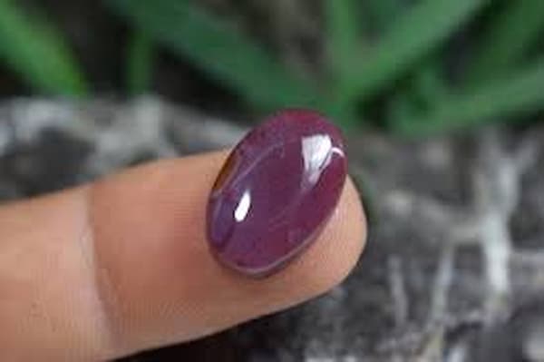 تصویر 2 از قیمت خرید نگین عقیق بنفش + فروش ویژه