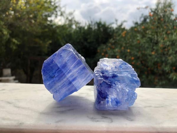 تصویر 2 از خرید سنگ نمک آبی سمنان + قیمت فروش استثنایی