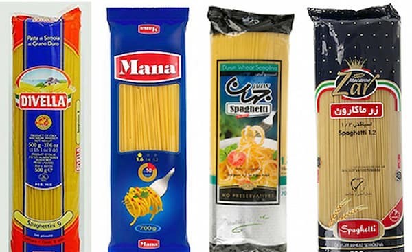 تصویر 5 از خرید و قیمت اسپاگتی 1.2 مانا 700 گرم + فروش عمده