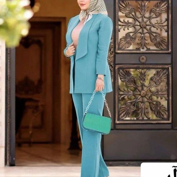 تصویر 3 از خرید کت وشلوار مجلسی زنانه + قیمت فروش استثنایی