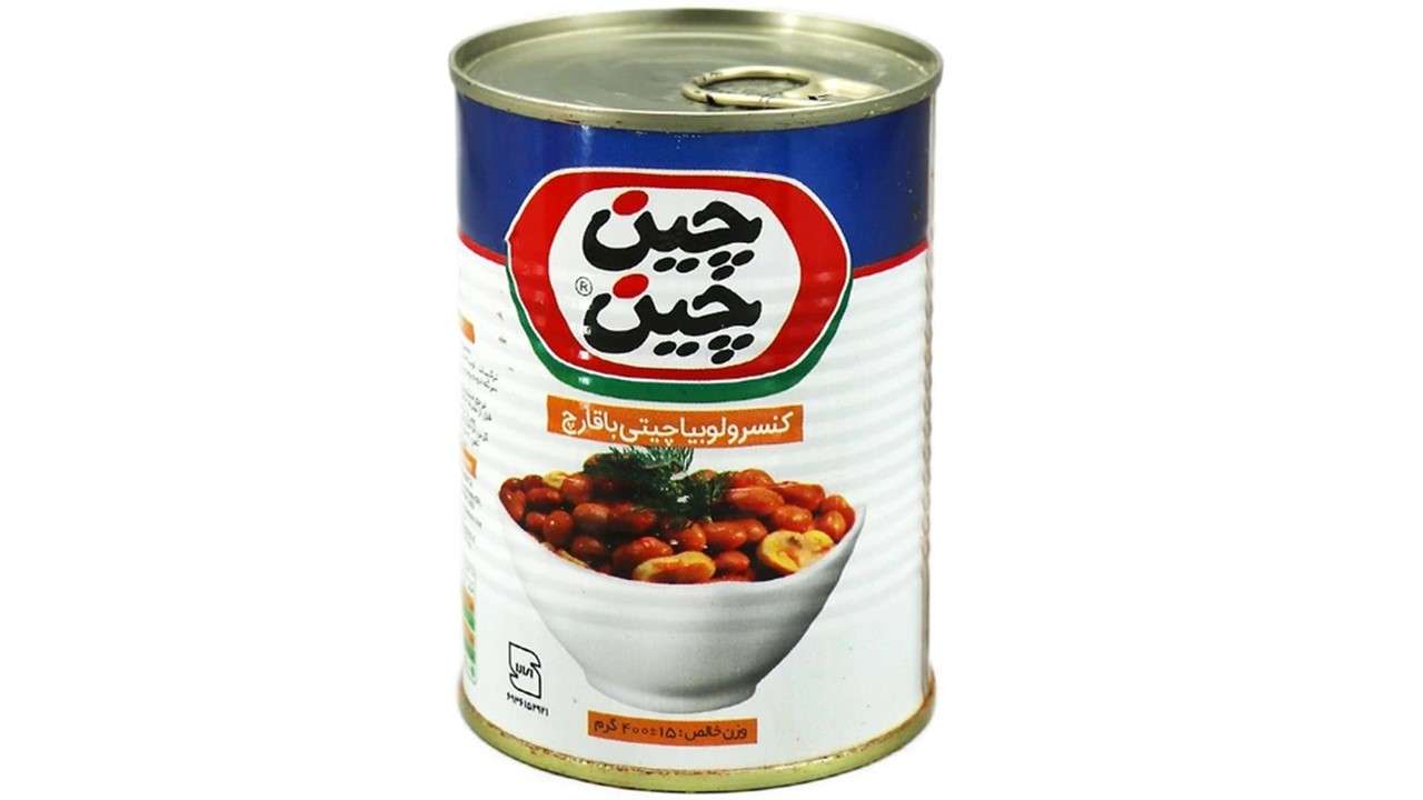 تصویر 4 از خرید و قیمت کنسرو لوبیا چیتی با سس گوجه فرنگی + فروش عمده