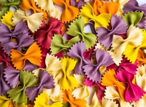 تصویر 4 از خرید ماکارونی پروانه ای رنگی + قیمت فروش استثنایی