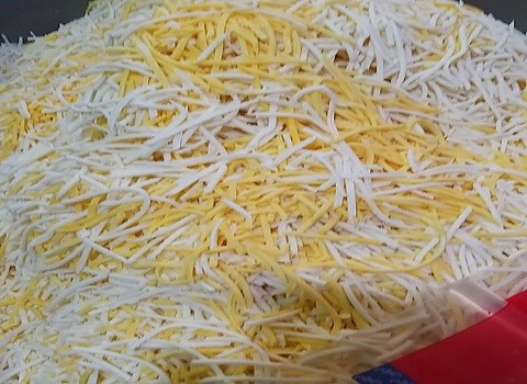 تصویر 1 از خرید پنیر پیتزا تاپینگ رنده شده میکس + قیمت فروش استثنایی