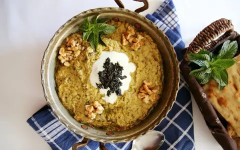 تصویر 3 از خرید کنسرو حلیم بادمجان + قیمت فروش استثنایی