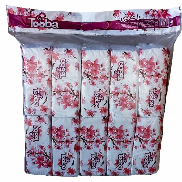 تصویر 4 از خرید و قیمت دستمال کاغذی 150 برگ دو لایه اقتصادی 3 عددی طوبی + فروش عمده