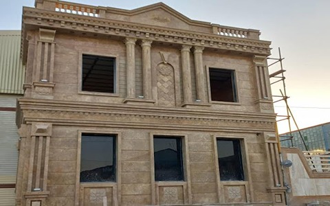 تصویر 2 از قیمت خرید سنگ تراورتن نما رومی + فروش ویژه