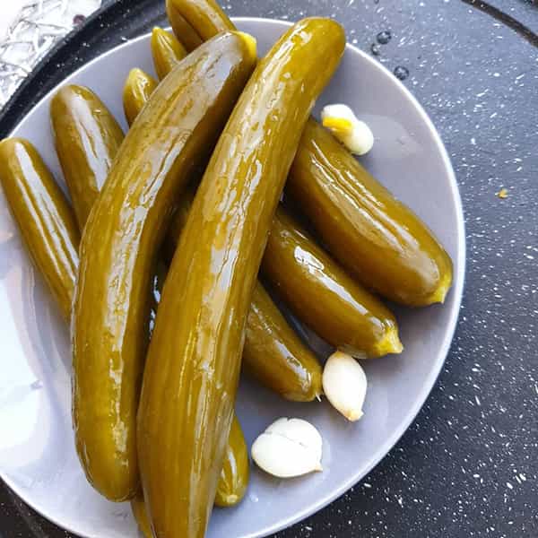 تصویر 5 از قیمت خرید خیار شور خانگی + فروش ویژه