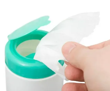 تصویر 1 از فروش استثنایی + قیمت دستمال مرطوب آرایشی قوطی