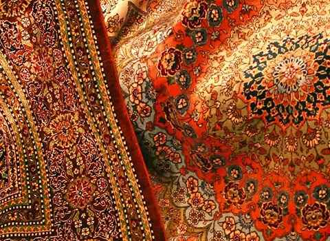تصویر 1 از قیمت خرید فرش ابریشم گونه ۱۲۰۰ شانه + فروش ویژه