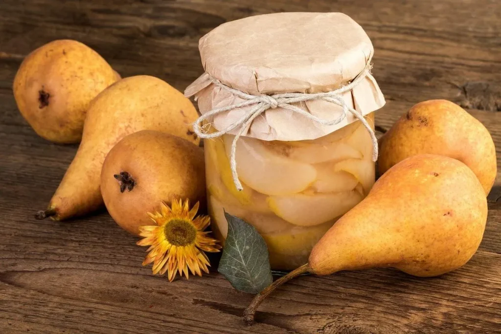 تصویر 1 از قیمت خرید کمپوت گلابی شیشه ای ۶٨٠ گرمی + فروش ویژه