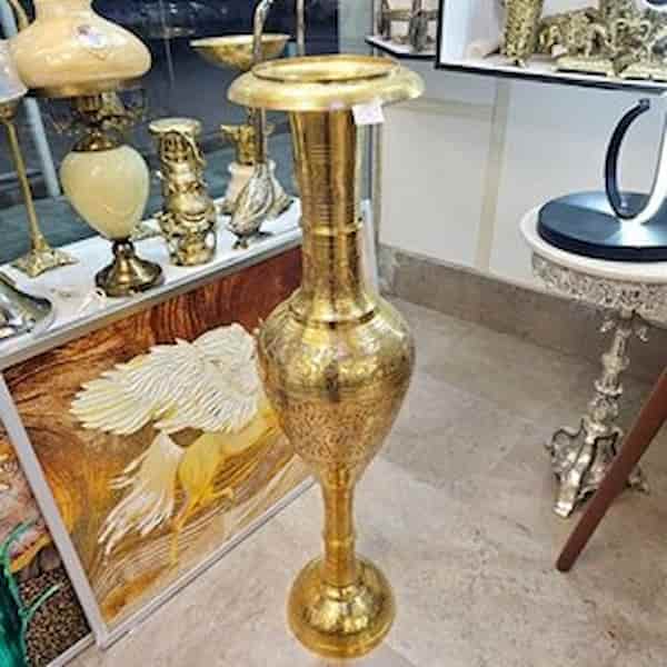 تصویر 1 از خرید گلدان برنزی بزرگ + قیمت فروش استثنایی