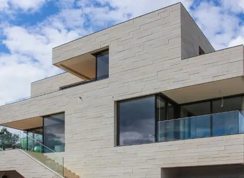 تصویر 4 از قیمت سنگ نما سفید مات با کیفیت ارزان + خرید عمده
