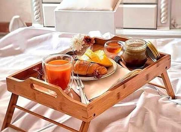 تصویر 2 از قیمت سینی چوبی پایه دار با کیفیت ارزان + خرید عمده