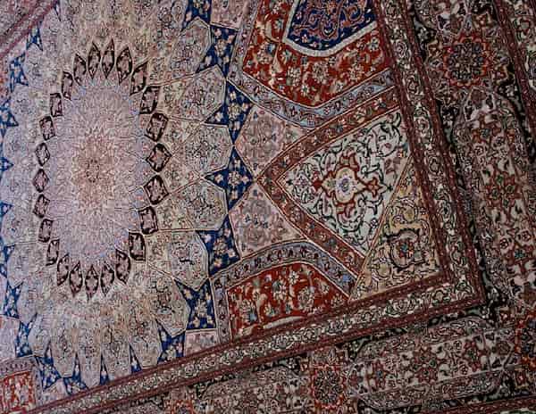 تصویر 1 از قیمت خرید قالی طرح گنبد با فروش عمده