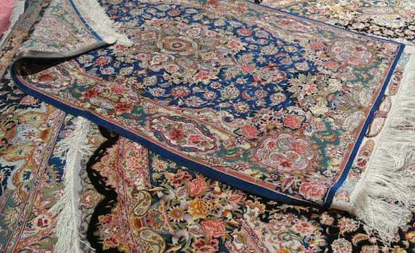 قیمت قالی گل ابریشم
