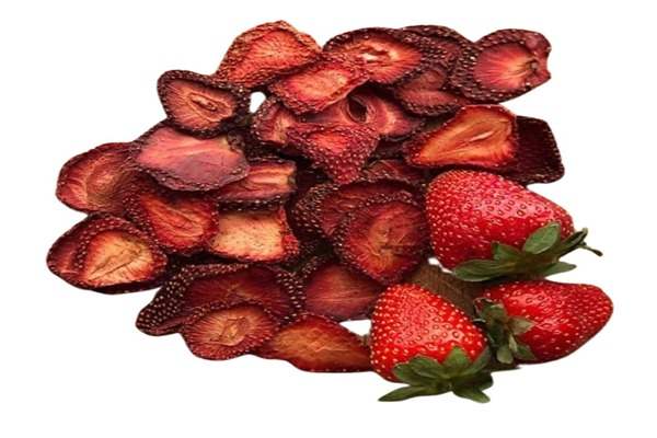 تصویر 1 از قیمت توت فرنگی خشک پفکی با کیفیت ارزان + خرید عمده