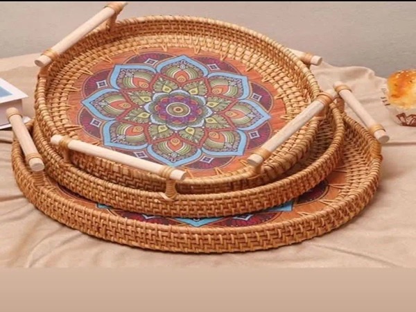 تصویر 1 از خرید و قیمت سینی چوبی کف حصیری + فروش عمده