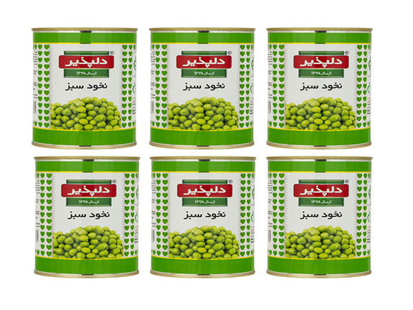 تصویر 1 از خرید و قیمت کنسرو نخود فرنگی دلپذیر + فروش عمده