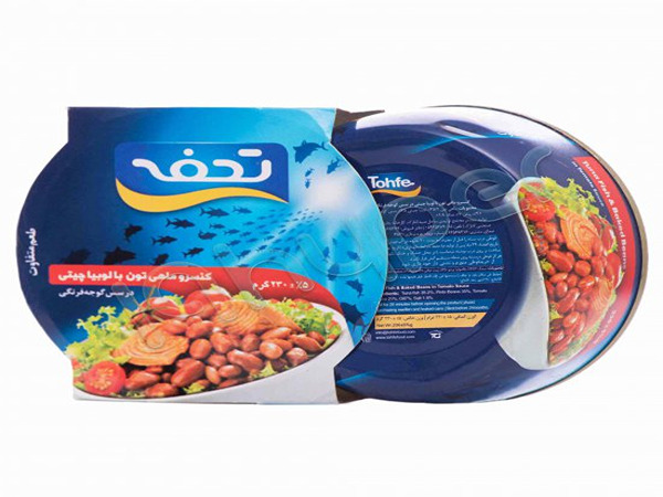 تصویر 4 از قیمت خرید کنسرو لوبیا و تن ماهی تحفه + فروش ویژه