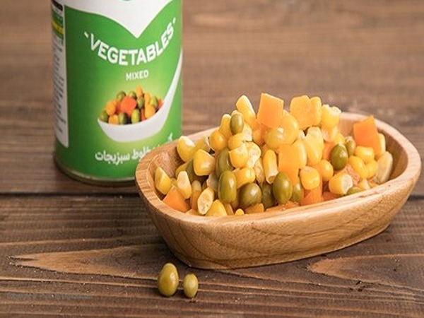 خرید کنسرو سبزیجات ممتاز + قیمت فروش استثنایی