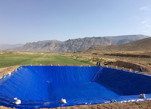 تصویر 2 از خرید و قیمت ورق ژئوممبران آبی + فروش عمده