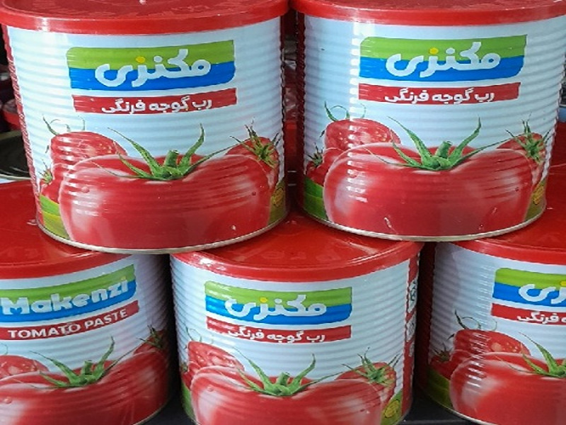 تصویر 2 از قیمت خرید رب گوجه فرنگی مکنزی با فروش عمده