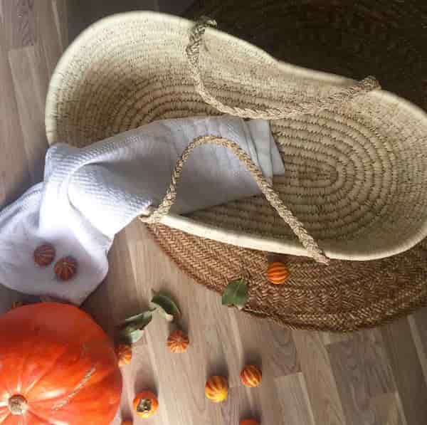 تصویر 1 از فروش گهواره حصیری نوزاد + قیمت خرید به صرفه