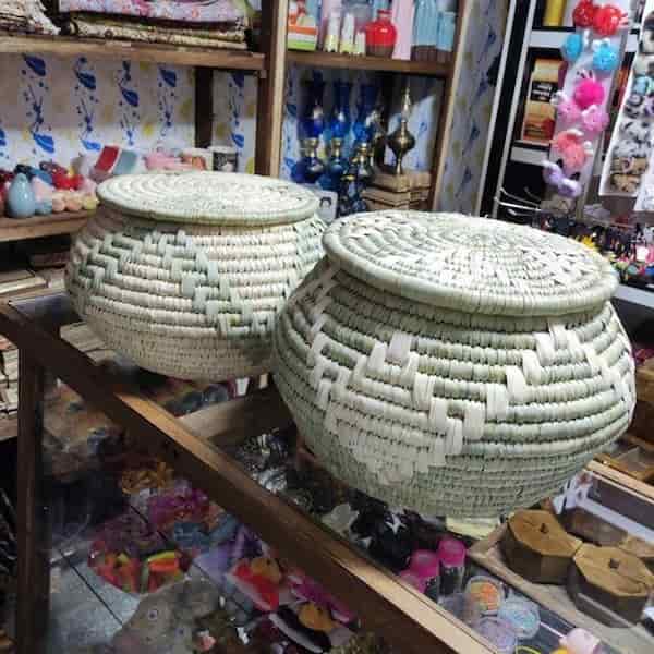 تصویر 4 از خرید سبد حصیری جا برنج + قیمت فروش استثنایی